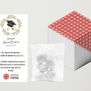 Bomboniera rossa- Laurea